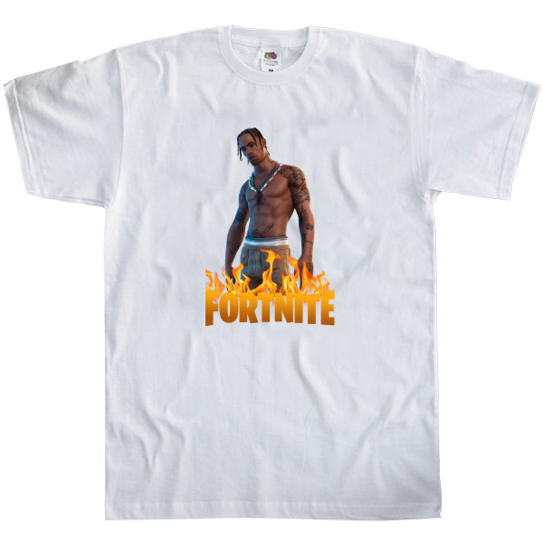 Men's T-Shirt Fruit of the loom - Travis Scott - Mfest