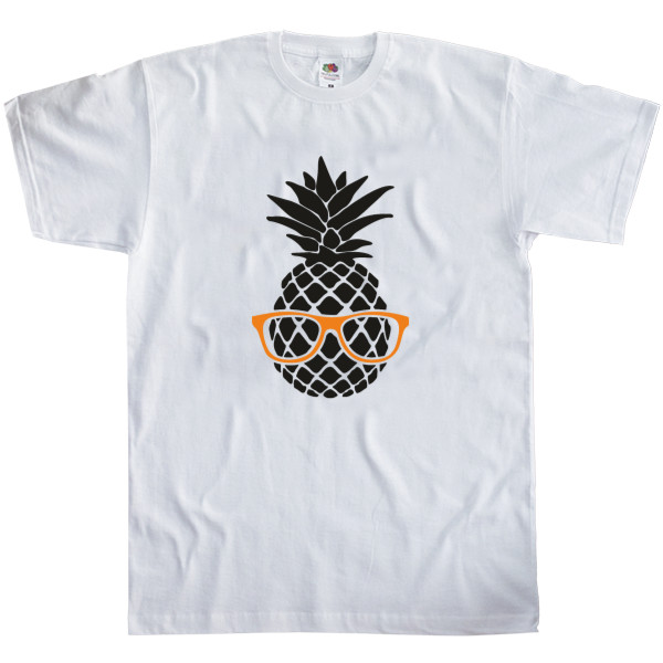 Men's T-Shirt Fruit of the loom - A pineapple - Mfest