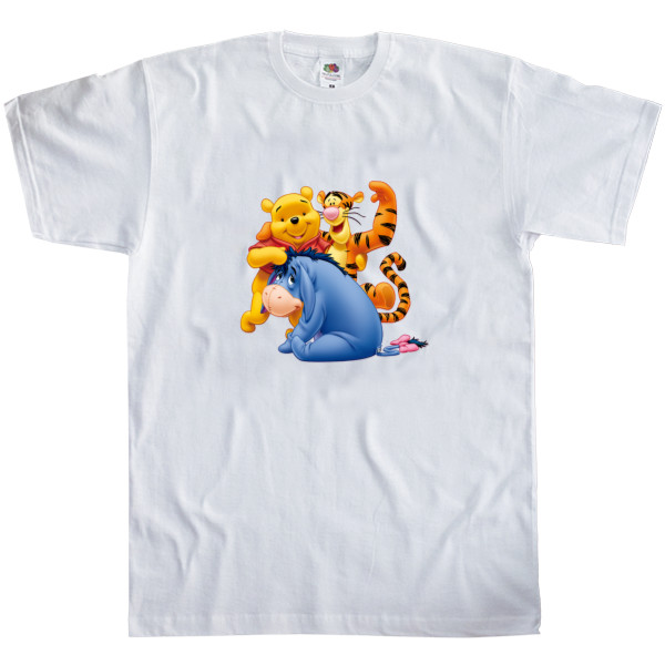 Men's T-Shirt Fruit of the loom - Winnie the Pooh - Mfest