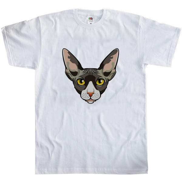 Men's T-Shirt Fruit of the loom - Sphynx cat - Mfest