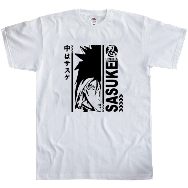 Men's T-Shirt Fruit of the loom - Sasuke Uchiha - Mfest