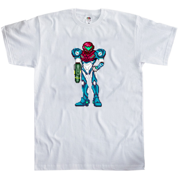 Men's T-Shirt Fruit of the loom - Metroid Dread 3 - Mfest