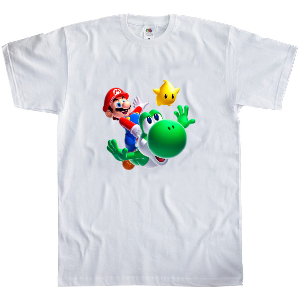 Men's T-Shirt Fruit of the loom - Super Mario Galaxy 2 - Mfest