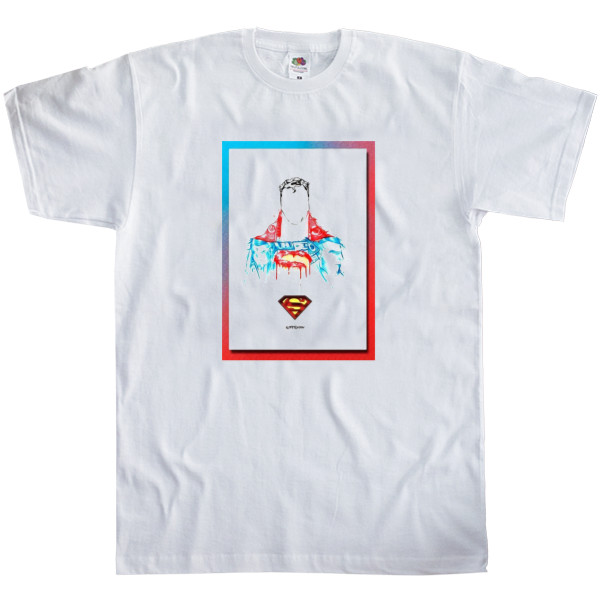 Men's T-Shirt Fruit of the loom - Superman 4 - Mfest