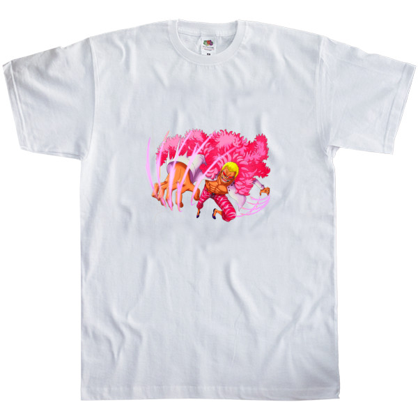 Men's T-Shirt Fruit of the loom - Donquixote Doflamingo - Mfest