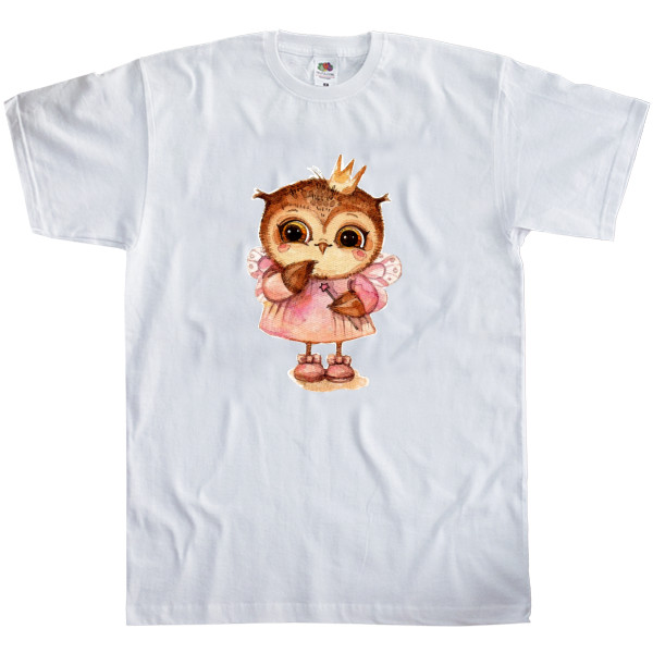 Men's T-Shirt Fruit of the loom - Owl 7 - Mfest