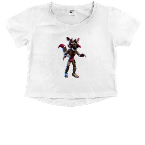 Kids' Premium Cropped T-Shirt - FNAF [35] - Mfest