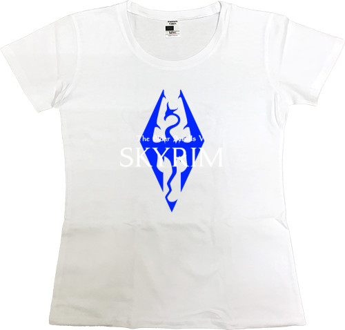 Women's Premium T-Shirt - Elder Scrolls [6] - Mfest