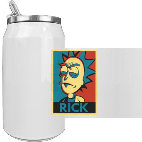 Aluminum Can - Rick and Morty Rick Obey - Mfest