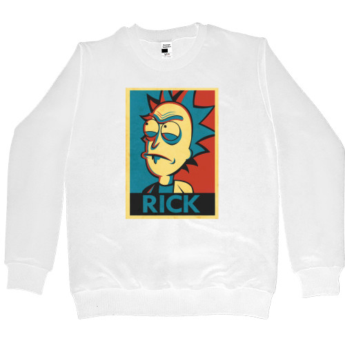 Kids' Premium Sweatshirt - Rick and Morty Rick Obey - Mfest