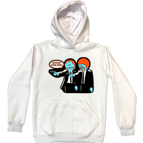 Unisex Hoodie - Rick and Morty Mr Meeseeks Pulp Fiction - Mfest