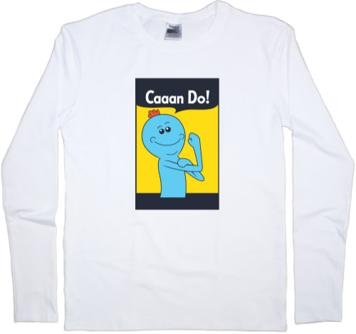 Men's Longsleeve Shirt - Rick and Morty Mr Meeseeks 2 - Mfest