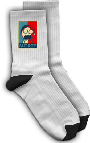 Socks - Rick and Morty Morty Obey - Mfest