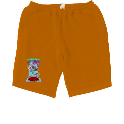 Men's Shorts - Rick and Morty art 24 - Mfest