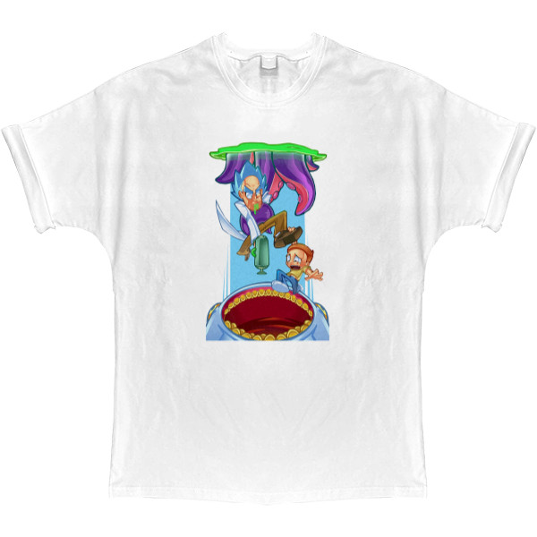 T-shirt Oversize - Rick and Morty art 24 - Mfest