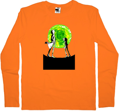 Women's Longsleeve Shirt - Rick and Morty art 23 - Mfest