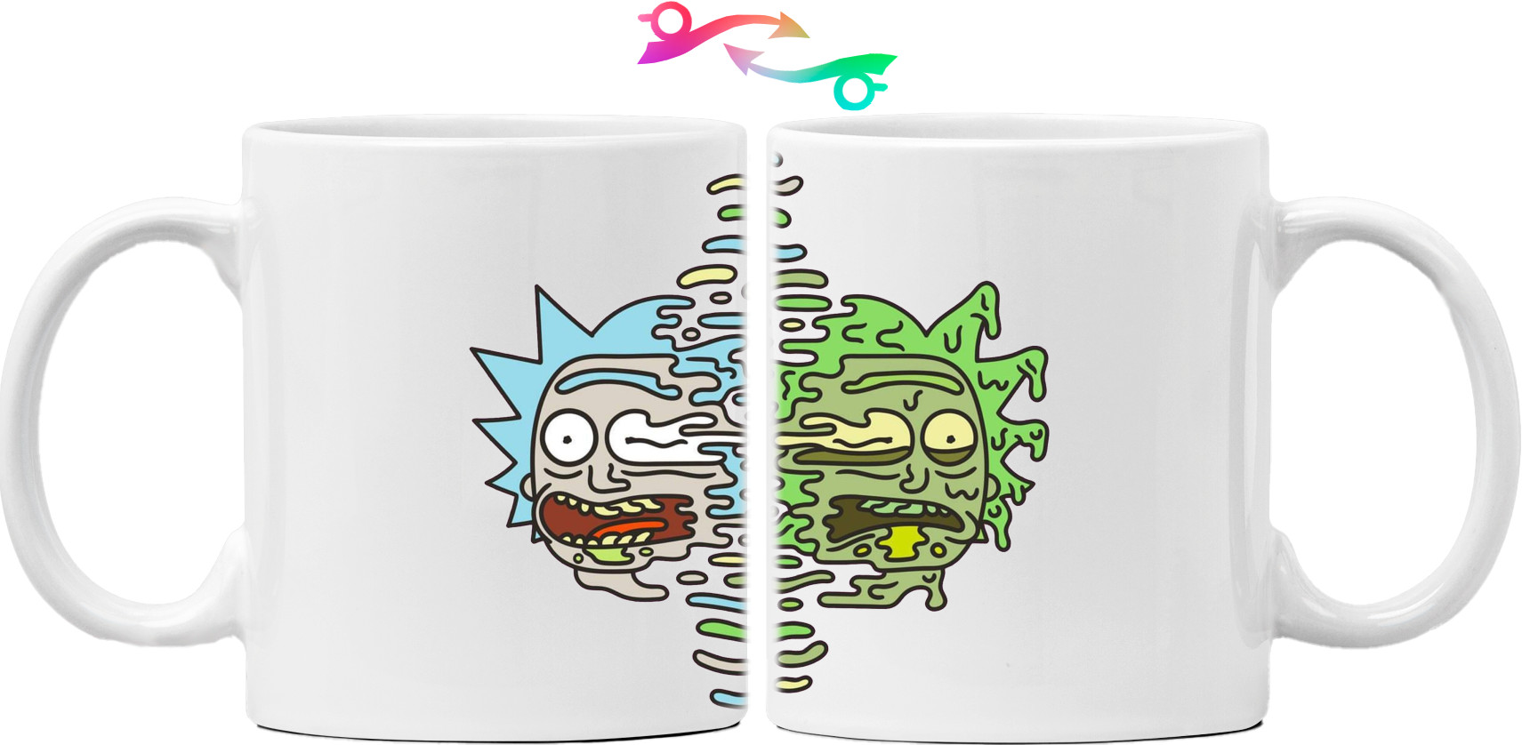 Кружка - Rick and Morty art 22 - Mfest