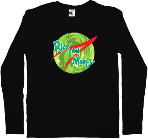 Men's Longsleeve Shirt - Rick and Morty art 20 - Mfest