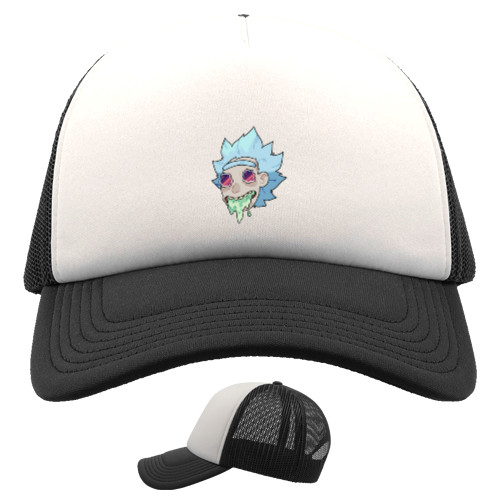 Kids' Trucker Cap - Rick and Morty art 19 - Mfest