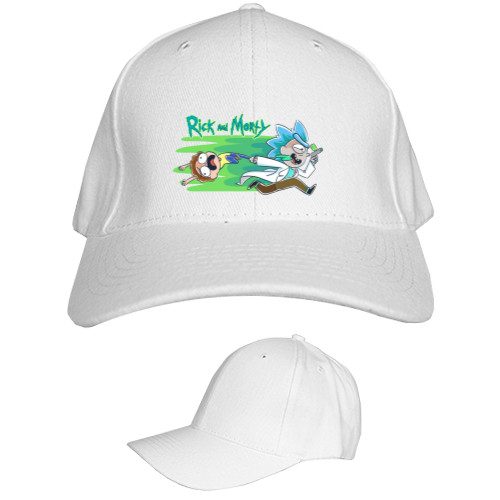 Kids' Baseball Cap 6-panel - Rick and Morty art 17 - Mfest