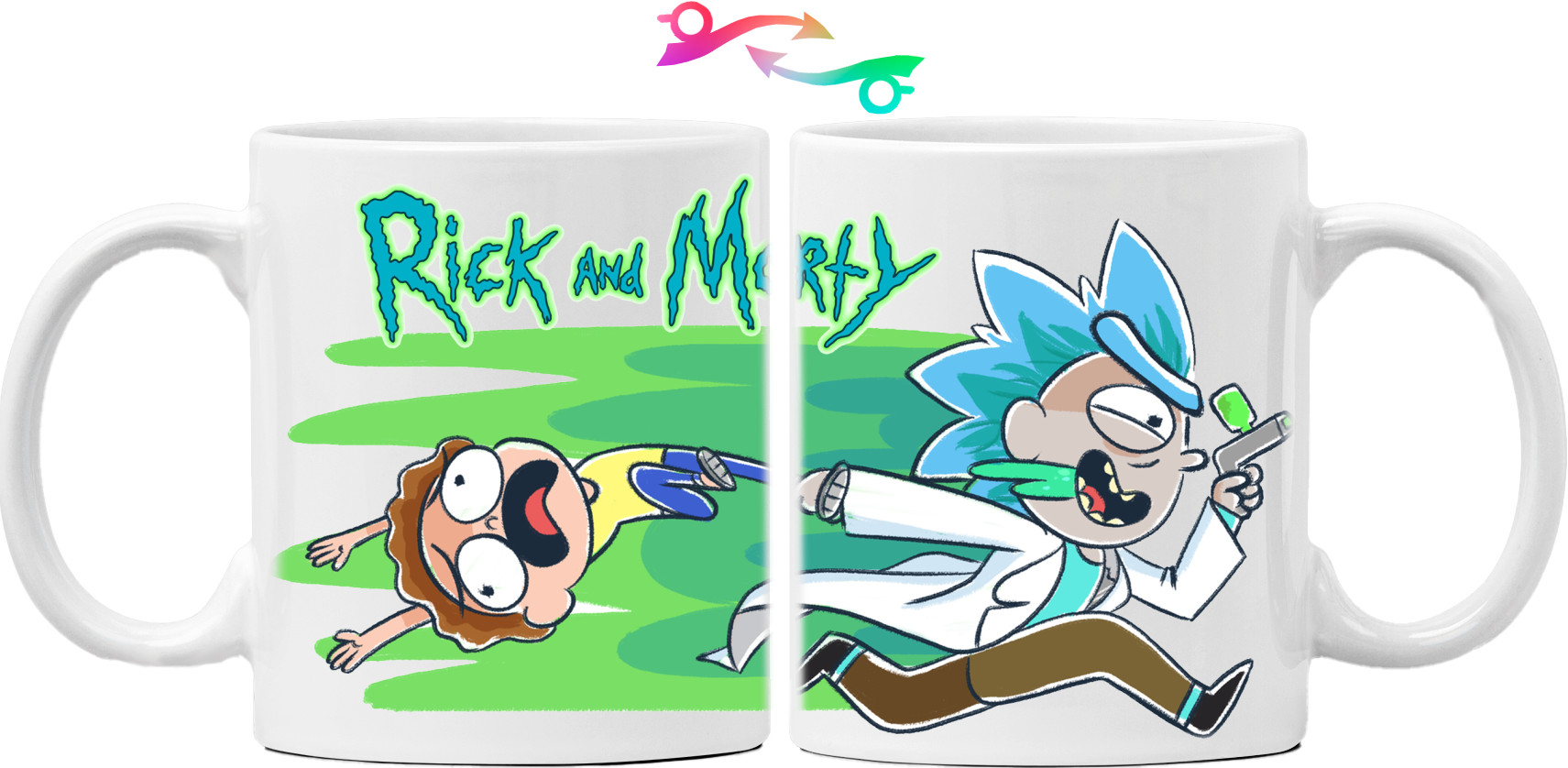 Mug - Rick and Morty art 17 - Mfest