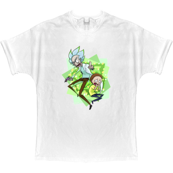 T-shirt Oversize - Rick and Morty art 15 - Mfest