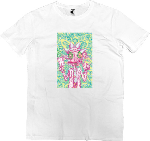 Men’s Premium T-Shirt - Rick and Morty art 12 - Mfest