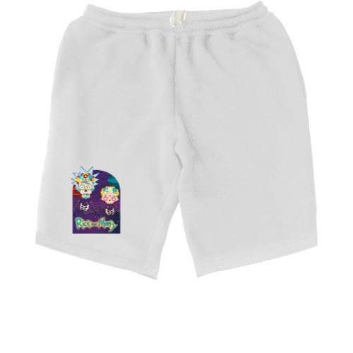 Men's Shorts - Rick and Morty art 8 - Mfest