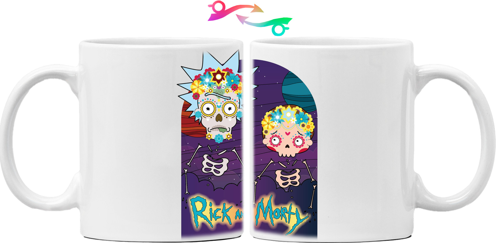 Mug - Rick and Morty art 8 - Mfest