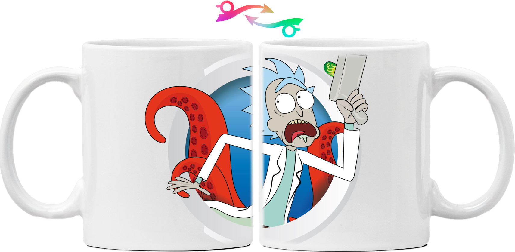 Mug - Rick and Morty art 7 - Mfest