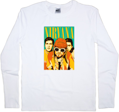 Men's Longsleeve Shirt - Nirvana 7 - Mfest