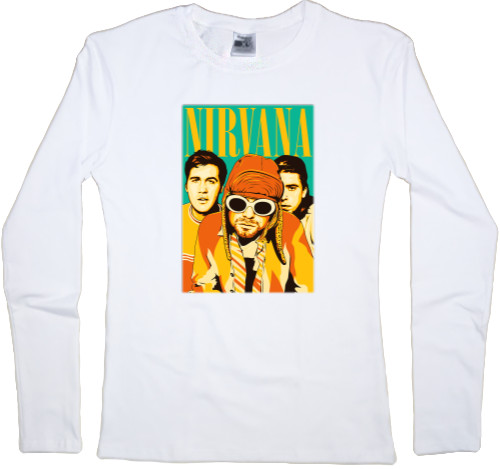 Women's Longsleeve Shirt - Nirvana 7 - Mfest