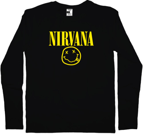 Men's Longsleeve Shirt - Nirvana 1 - Mfest