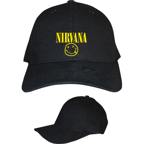 Kids' Baseball Cap 6-panel - Nirvana 1 - Mfest