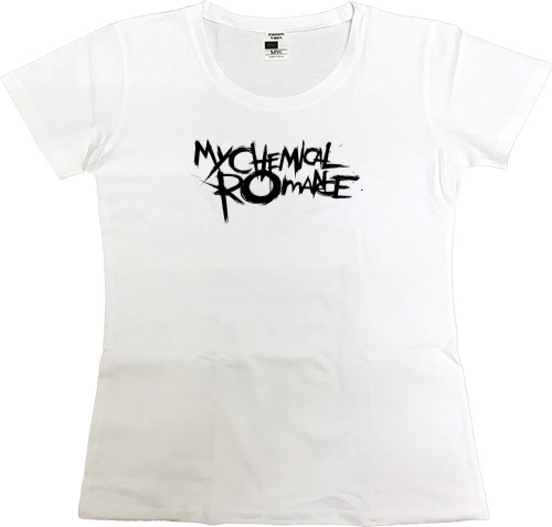 Women's Premium T-Shirt - My Chemical Romance Logo 1 - Mfest