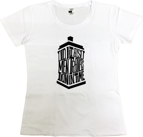 Doctor Who - Women's Premium T-Shirt - Doctor Who 7 - Mfest