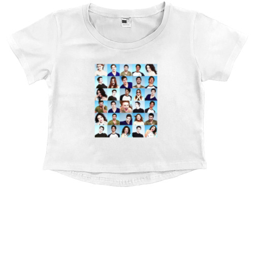 Kids' Premium Cropped T-Shirt - Teen wolf 3 - Mfest