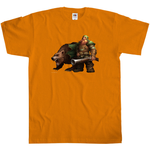 Men's T-Shirt Fruit of the loom - world of warcraft Герой 6 - Mfest