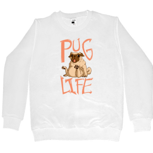 Men’s Premium Sweatshirt - Pug life - Mfest