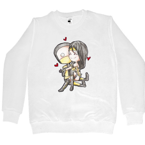 Women's Premium Sweatshirt - Mortal Kombat Love - Mfest