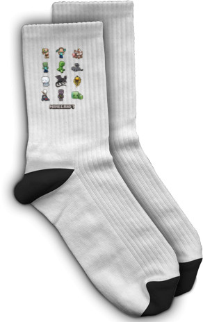 Socks - Minecraft Art 2 - Mfest