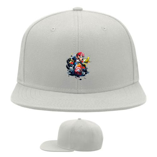 Snapback Baseball Cap - Mario Art - Mfest