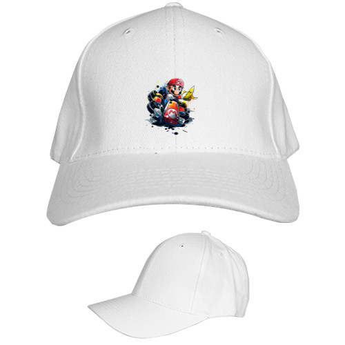 Kids' Baseball Cap 6-panel - Mario Art - Mfest