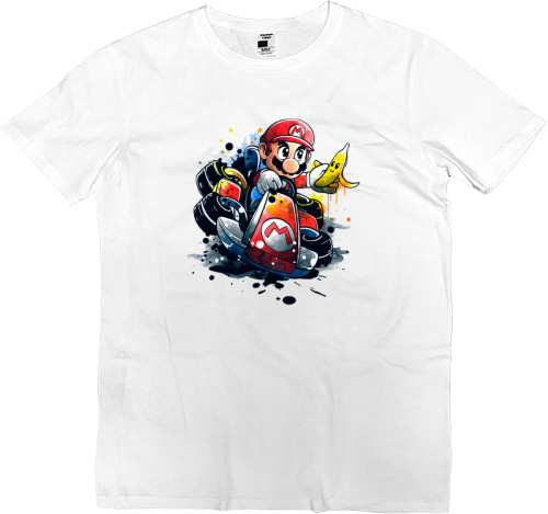 Kids' Premium T-Shirt - Mario Art - Mfest