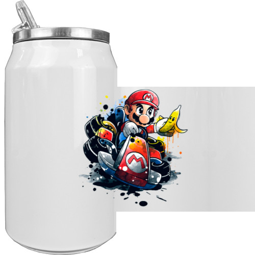 Aluminum Can - Mario Art - Mfest