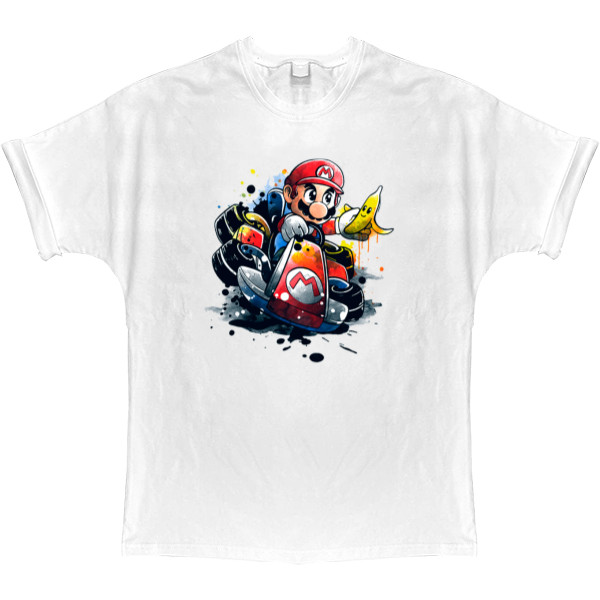 T-shirt Oversize - Mario Art - Mfest