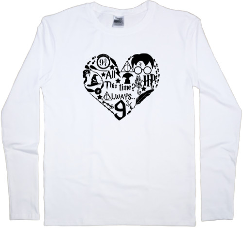 Men's Longsleeve Shirt - Love Harry Potter - Mfest