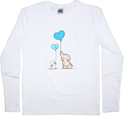 Men's Longsleeve Shirt - Love Art 2 - Mfest