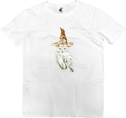 Men’s Premium T-Shirt - Harry Potter Owl2 - Mfest