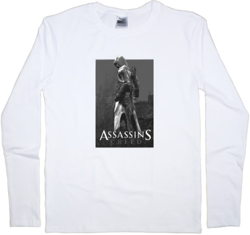 Kids' Longsleeve Shirt - Assassin's Creed Gray - Mfest